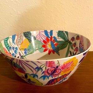 Anthropologie Melamine Serving Bowl-Brand New